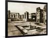 Tempio Di Apollo, Pompeii, Italy, C1900s-null-Framed Giclee Print