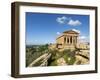 Tempio Di Concordia (Concord), Valle Dei Templi, UNESCO World Heritage Site, Agrigento, Sicily, Ita-Stuart Black-Framed Photographic Print