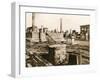 Tempio Di Giove, Pompeii, Italy, C1900s-null-Framed Giclee Print