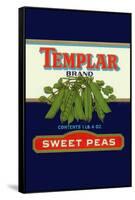 Templar Brand Sweet Peas-null-Framed Stretched Canvas