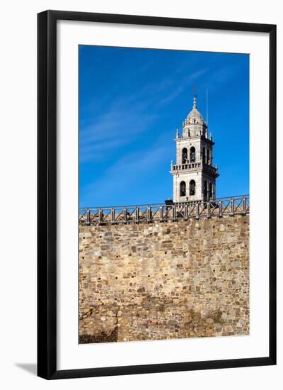 Templar Castle, Town of Ponferrada in Spain-Felipe Rodriguez-Framed Photographic Print