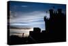 Templar Castle, Town of Ponferrada in Spain-Felipe Rodriguez-Stretched Canvas