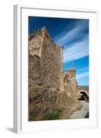 Templar Castle, Town of Ponferrada in Spain-Felipe Rodriguez-Framed Photographic Print