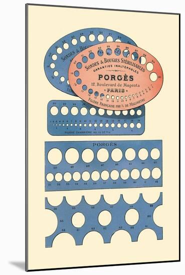 Templates-Jules Porges-Mounted Art Print