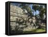 Temple 11, West Court, Copan Archaeological Park, Copan, UNESCO World Heritage Site, Honduras-null-Framed Stretched Canvas