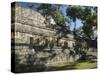 Temple 11, West Court, Copan Archaeological Park, Copan, UNESCO World Heritage Site, Honduras-null-Stretched Canvas