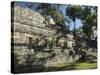 Temple 11, West Court, Copan Archaeological Park, Copan, UNESCO World Heritage Site, Honduras-null-Stretched Canvas