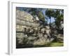 Temple 11, West Court, Copan Archaeological Park, Copan, UNESCO World Heritage Site, Honduras-null-Framed Photographic Print