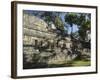 Temple 11, West Court, Copan Archaeological Park, Copan, UNESCO World Heritage Site, Honduras-null-Framed Photographic Print