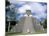 Temple 2 from the Front, Mayan Site, Tikal, Unesco World Heritage Site, Guatemala, Central America-Upperhall-Mounted Photographic Print