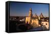 Temple and Ex-Convent of Santa Cruz-Danny Lehman-Framed Stretched Canvas