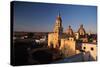 Temple and Ex-Convent of Santa Cruz-Danny Lehman-Stretched Canvas