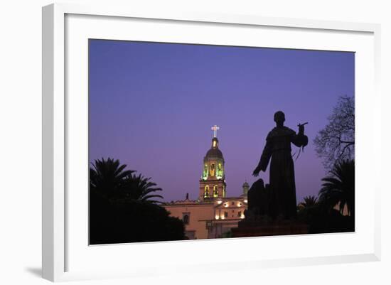 Temple and Ex-Convent of Santa Cruz-Danny Lehman-Framed Photographic Print