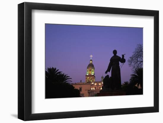 Temple and Ex-Convent of Santa Cruz-Danny Lehman-Framed Photographic Print