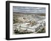 Temple and the City of Jerusalem When Part of the Roman Empire, About the Time of Jesus-null-Framed Giclee Print