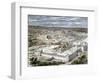 Temple and the City of Jerusalem When Part of the Roman Empire, About the Time of Jesus-null-Framed Giclee Print