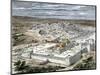 Temple and the City of Jerusalem When Part of the Roman Empire, About the Time of Jesus-null-Mounted Giclee Print
