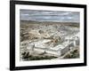 Temple and the City of Jerusalem When Part of the Roman Empire, About the Time of Jesus-null-Framed Giclee Print