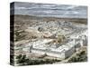 Temple and the City of Jerusalem When Part of the Roman Empire, About the Time of Jesus-null-Stretched Canvas