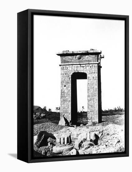 Temple Arch at Karnak, Egypt, 1863-1864-Richard Phene Spiers-Framed Stretched Canvas