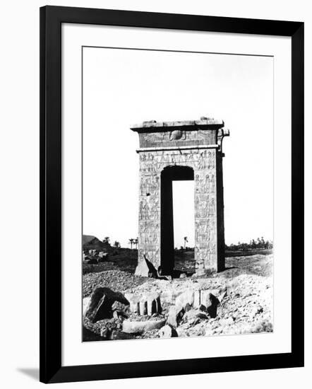 Temple Arch at Karnak, Egypt, 1863-1864-Richard Phene Spiers-Framed Giclee Print