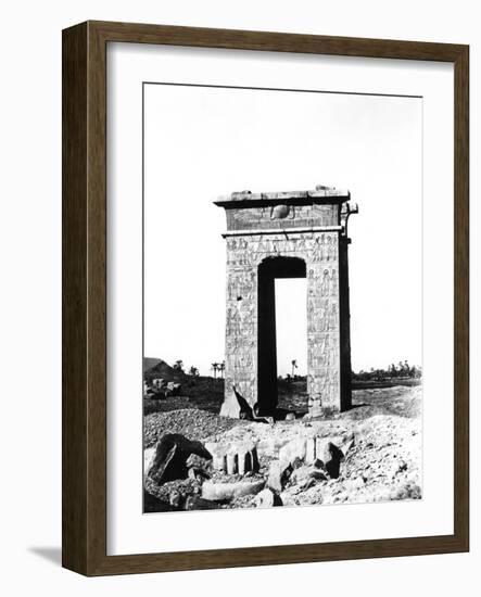 Temple Arch at Karnak, Egypt, 1863-1864-Richard Phene Spiers-Framed Giclee Print