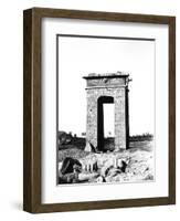 Temple Arch at Karnak, Egypt, 1863-1864-Richard Phene Spiers-Framed Giclee Print