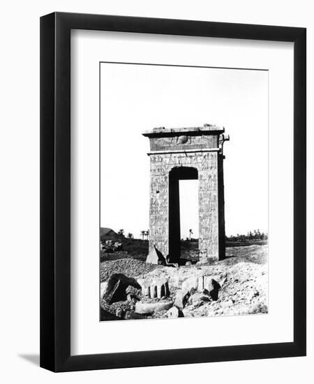 Temple Arch at Karnak, Egypt, 1863-1864-Richard Phene Spiers-Framed Giclee Print