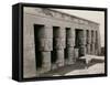 Temple at Denderah-null-Framed Stretched Canvas