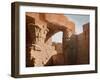 Temple at El Medina, Egypt-English Photographer-Framed Giclee Print