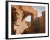 Temple at El Medina, Egypt-English Photographer-Framed Giclee Print