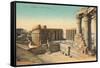 Temple at Luxor, Egypt-null-Framed Stretched Canvas