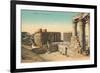 Temple at Luxor, Egypt-null-Framed Art Print