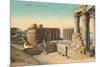 Temple at Luxor, Egypt-null-Mounted Art Print