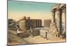 Temple at Luxor, Egypt-null-Mounted Art Print