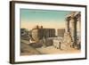 Temple at Luxor, Egypt-null-Framed Art Print