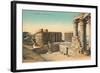 Temple at Luxor, Egypt-null-Framed Art Print