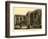 Temple at Luxor-null-Framed Art Print