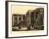 Temple at Luxor-null-Framed Art Print