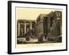 Temple at Luxor-null-Framed Art Print