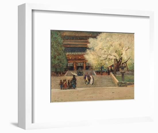 'Temple at Nikko, Japan', c1908-Robert Weir Allan-Framed Giclee Print