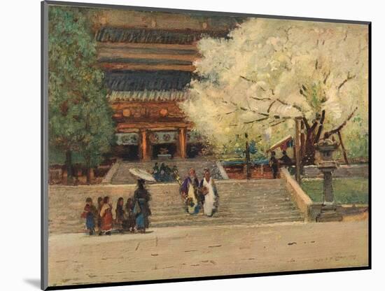 'Temple at Nikko, Japan', c1908-Robert Weir Allan-Mounted Giclee Print