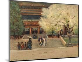 'Temple at Nikko, Japan', c1908-Robert Weir Allan-Mounted Giclee Print