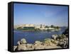 Temple at Philae, Unesco World Heritage Site, Egypt, North Africa, Africa-G Richardson-Framed Stretched Canvas