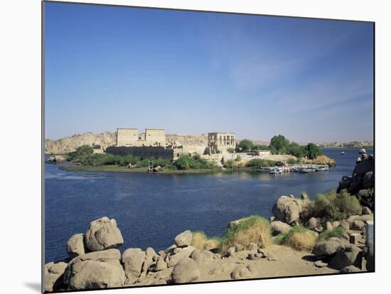 Temple at Philae, Unesco World Heritage Site, Egypt, North Africa, Africa-G Richardson-Mounted Photographic Print