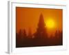 Temple at Sunrise, Bali, Indonesia-Steve Vidler-Framed Photographic Print