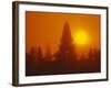 Temple at Sunrise, Bali, Indonesia-Steve Vidler-Framed Photographic Print