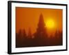 Temple at Sunrise, Bali, Indonesia-Steve Vidler-Framed Photographic Print