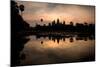 Temple at the Lakeside, Angkor Wat, Angkor Thom, Siem Reap, Angkor, Cambodia-null-Mounted Photographic Print