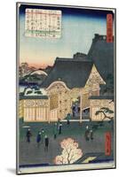 Temple at Tsukiji, November 1862-null-Mounted Giclee Print